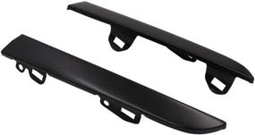 img 2 attached to 🚘 Front Bumper Grille Headlight Filler Trim Panels Set - KYYET for Tacoma 2001-2004 Pickup TO1089108 TO1088108