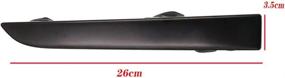img 3 attached to 🚘 Front Bumper Grille Headlight Filler Trim Panels Set - KYYET for Tacoma 2001-2004 Pickup TO1089108 TO1088108