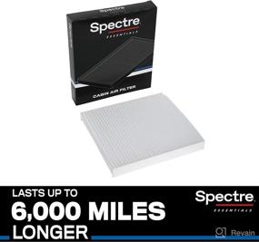 img 4 attached to Spectre Essentials Cabin Air Filter Replacement Parts ... Engine Cooling & Climate Control