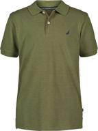 nautica short sleeve solid heather boys' clothing at tops, tees & shirts logo