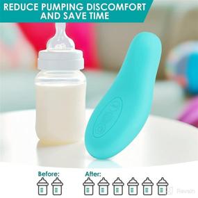 img 1 attached to 🤱 Breastfeeding Lactation Massager: Warm, Vibrating Support for Clogged Milk Ducts, Nursing, Pumping – Enhances Milk Flow (Teal)