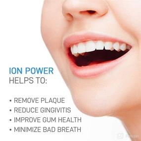 img 1 attached to Revitalizing Oral Care: Rechargeable IONIC KISS Toothbrush Replacement