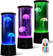 🐠 enhance your home or office decor with the 17 color changing jellyfish lamp aquarium - perfect gift for kids and adults! logo