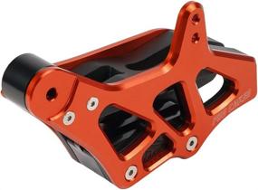 img 3 attached to 🔶 NICECNC Orange Chain Guide Guard Motocross for KTM SX SXF XC XCF XCW EXC EXC-F SD 6D 125-530 2008-2021, FREERIDE 250 R 350 2014-2016, 85 SX 2018-2019, 690 ENDURO R/ABS 690 SMC/R/ABS 2010-2014 | Enhanced Fitment