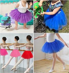 img 1 attached to Layered Toddler Halloween Cosplay Parties Apparel & Accessories Baby Girls