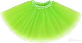 img 4 attached to Layered Toddler Halloween Cosplay Parties Apparel & Accessories Baby Girls