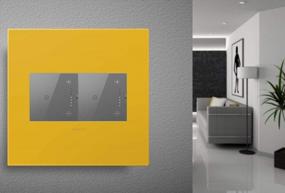 img 1 attached to Upgrade Your Space With Legrand Adorne Soft Touch Moss Grey 2-Gang Wall Plate - AWP2GMO4