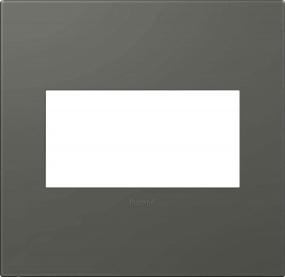img 4 attached to Upgrade Your Space With Legrand Adorne Soft Touch Moss Grey 2-Gang Wall Plate - AWP2GMO4