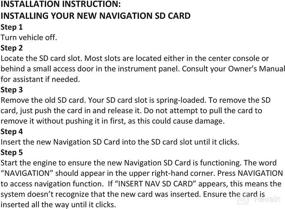 img 1 attached to 🔧 2022 A13 Navi.on SD Card GM5T-19H449-AG for Ford & Lincoln, Sync USA/Canada - Latest Compatible Version