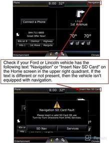 img 2 attached to 🔧 2022 A13 Navi.on SD Card GM5T-19H449-AG for Ford & Lincoln, Sync USA/Canada - Latest Compatible Version