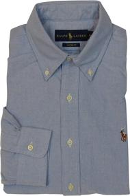 img 1 attached to Ralph Lauren Stripe Shirt WHITE Men's Clothing best: Shirts