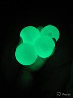🌟 glow in the dark sticky ceiling balls by toylocity - popular on tik tok! perfect sticky stress balls for anywhere - watch them slowly fall by throwing at walls - ideal for all ages logo