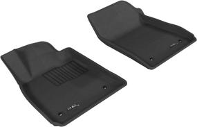 img 1 attached to 🚗 Custom Fit Kagu Floor Mat (Gray) for 2014-2020 Chevrolet Impala - 1st Row by 3D MAXpider