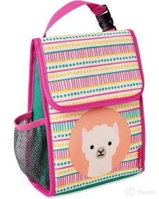 img 4 attached to 🦙 SEO-Enhanced Skip Hop Zoo Lunch Bag for Toddlers - Llama Design