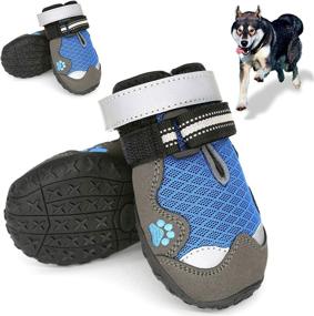 img 4 attached to Waterproof Protectors Winter Medium Anti Slip Dogs