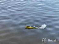 img 1 attached to SYMA Q7 RC Boat: 20+ Km/H 2.4GHz Fast Racing For Pools & Lakes, Capsize Recovery + Low Battery Alarm, Gifts For Boys & Girls review by Chase Shetler