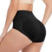 shaperin womens butt lifter padded panties high waist hip enhancer briefs seamless tummy control body shaper underwear logo