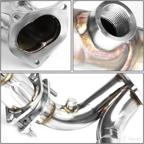 img 2 attached to High-Performance DNA Motoring HDS-FR90+Y Stainless Steel Exhaust Header Manifold - Elevate Your Vehicle's Performance!