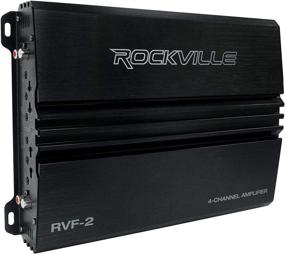 img 4 attached to Rockville RVF-2 1200w Peak/300w RMS Dyno-Certified 4-Channel Car Stereo Amplifier Amp