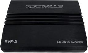 img 3 attached to Rockville RVF-2 1200w Peak/300w RMS Dyno-Certified 4-Channel Car Stereo Amplifier Amp