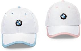 img 1 attached to 🚗 Stylish BMW Ladies' Micofiber Cap in White/Blue – Ideal for Women on the Go!