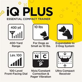 img 2 attached to 🐶 Advanced Dog Training E-Collar: Dogtra iQ Plus 400-Yard Remote, Rechargeable & Waterproof