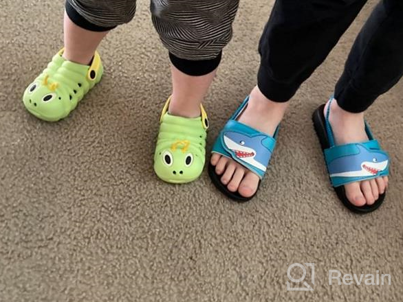 img 1 attached to 👟 ASHION Toddler Sandals Slipper Swimming Boys' Shoes: Durable and Stylish Footwear for Active Kids review by Charles Barlow