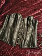 картинка 1 прикреплена к отзыву Gothic Overbust Corset With Sexy Shoulder Straps For Women - Perfect Choice For A Bold Look от Mike Ramani
