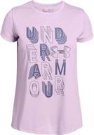 👚 stylish under armour linear wordmark sleeve girls' clothing for active girls logo