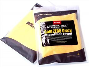 img 2 attached to Experience Superior Car Detailing With Maxshine 380GSM Zero Crazy Edgeless Microfiber Towel In Gold