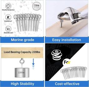 img 2 attached to Muzata Stainless Screws Terminal Tapping Fasteners ~ Screws