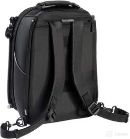 img 3 attached to 🏍️ Motorcycle Tank Bag - Tour Master Elite Strap Mount Tri-Bag in Black (One Size)