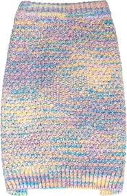 img 4 attached to Свитер Rainbow Knitwear Weather Clothing