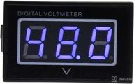 holdia golf cart waterproof digital volt meter ⚡️ battery gauge 48v - club car ezgo yamaha blue logo