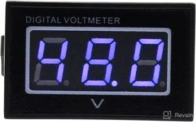 img 4 attached to Holdia Golf Cart Waterproof Digital Volt Meter ⚡️ Battery Gauge 48V - Club Car EZGO Yamaha Blue