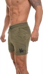 img 3 attached to Maximize Your Muscle-Building Potential With YoungLA Men'S Bodybuilding Gym Workout Shorts 102