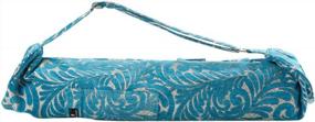 img 2 attached to Velvety Teal Hugger Mugger Alaya Yoga Mat Bag - Stylish And Convenient Storage Solution