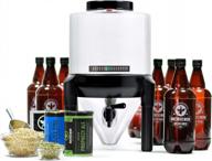brew your own delicious craft beer with brewdemon home brewing kit and bottles with conical fermenter logo