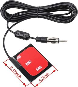 img 1 attached to 📻 CHHLIUT Car FM Antenna: Hidden Windshield Radio Stereo Antenna for Enhanced Vehicle Audio Reception