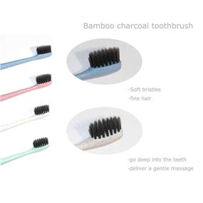 img 2 attached to 🦷 TeenFighter Eco-Friendly Sensitive Toothbrushes