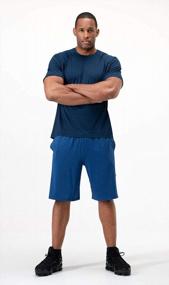 img 3 attached to Men'S UPF 50+ Sun Protection Moisture Wicking T-Shirts - 2 Or 5 Pack Cool Dri-Fit Short Sleeve Workout Tees For DevOps