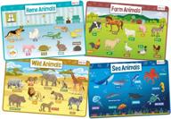 make mealtime fun and educational with merka reusable animal placemats for kids! logo