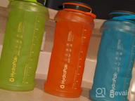 img 1 attached to Collapsible BPA & PVC Free Hiking Water Bottle: Hydrapak Stash For Backpacking Adventure! review by Andrew Holman
