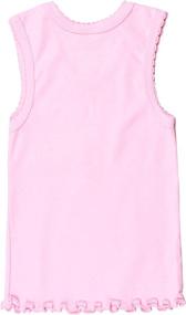 img 1 attached to 👚 ToBeInStyle Girls Ruffle Tank Pack - Girls' Clothing Tops, Tees, & Blouses