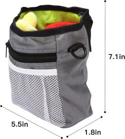 img 2 attached to Portable Dispenser Adjustable Drawstring Crossbody Dogs