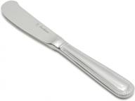 elegant and durable fortessa caviar stainless steel butter knife set - perfect addition to your tableware collection logo