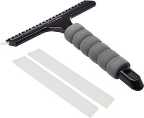 img 2 attached to Efficient Amazon Basics Window Squeegee: Handle for Glass, Mirror, Car Window Cleaning