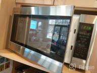 img 1 attached to Sharp Countertop Microwave Oven ZR559YK 1.8 Cu. Ft. 1100W Black With Sensor Cooking review by Kyle Deel