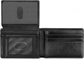 img 4 attached to RUNBOX Wallets: Premium Leather Stylish Wallets with RFID Blocking Technology