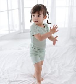 img 1 attached to Детский пижамный комплект AVAUMA: удобная и стильная одежда для сна для мальчиков и девочек!